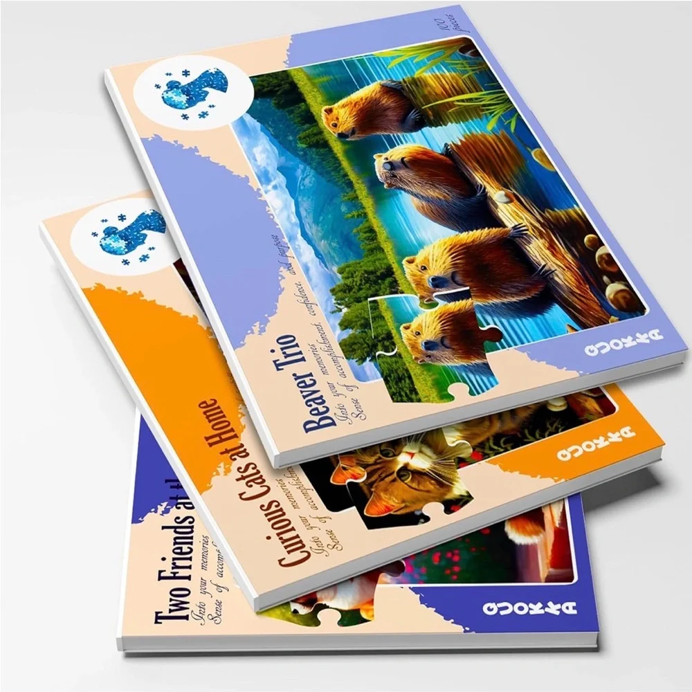 NIB Quokka Dementia Jigsaw Puzzles
Set of 3,Alzheimer's Aide,Lg Pcs,Animals - Picture 7 of 8